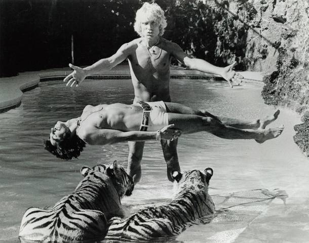 Siegfried & Roy first began performing magic together on the TS Bremen luxury liner.