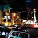 Riding Shotgun in a Las Vegas Taxi