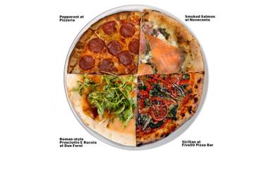 Come on, take a closer look at our Frankenpizza …