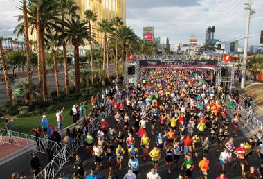 Some of this weekend's Rock 'n' Roll Las Vegas Marathon and Half Marathon participants will be running their second of the day.