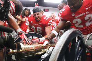 With a 27-22 win over the Wolf Pack, UNLV brought the Fremont Cannon back home after eight years of losses in 2013.