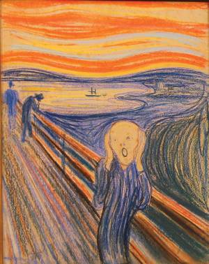 Edvard Munch's "The Scream."