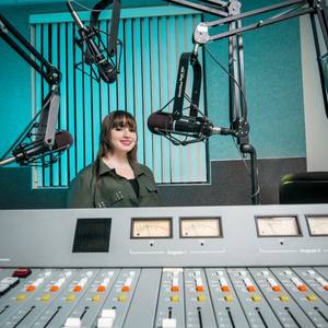 The 16-year-old student and actress is taking on radio and fighting bullying.