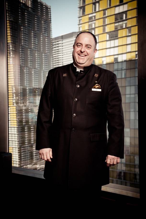 Service worth following: Mandarin Oriental concierge Joe Moracco has worked at many Strip casinos, and guests from past jobs continue to work with him.