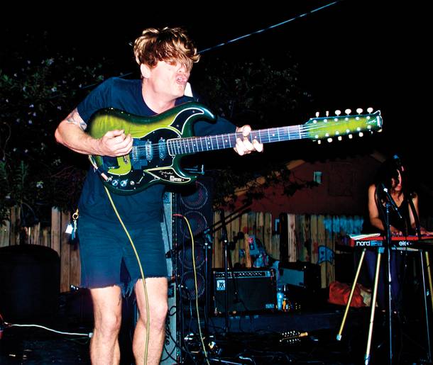 Thee Oh Sees' John Dwyer brought his guitar to Neon Reverb in September 2012.