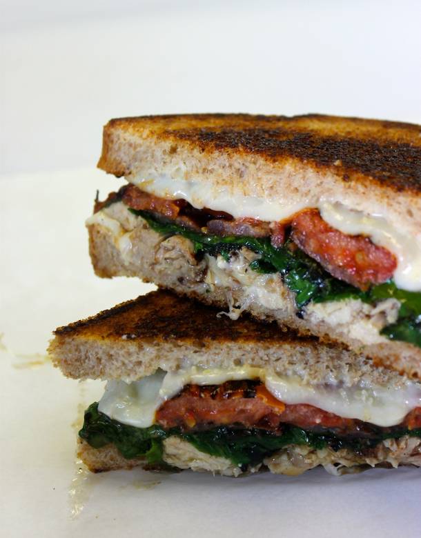 The Goodwich's chicken club packs heavy flavors.