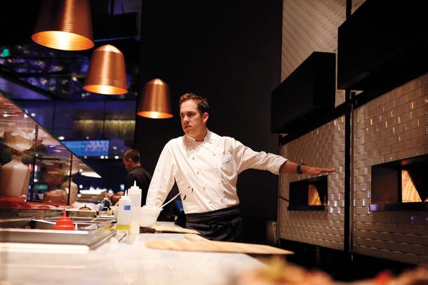 Chef Shawn McClain opened Five50 Pizza Bar last year at Aria, also the location of his fine dining room Sage.