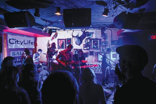 Reverb-erating: A Crowd of Small Adventures plays the old Bunkhouse during Neon Reverb.