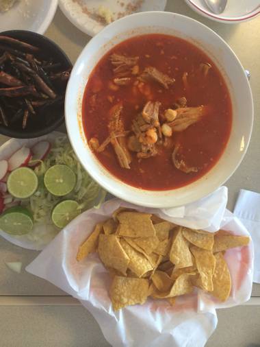 Hungover? Go grab yourself a bowl at El Menudazo.