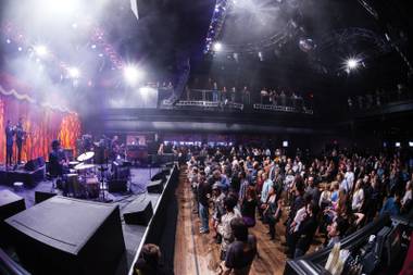 Soulive guitarist Eric Krasno went so far as to call the new spot at the Linq the best venue he’d ever played.