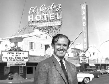 Hundreds gathered on Monday to mourn the late gaming pioneer, the "patron saint" of Downtown veteran El Cortez.