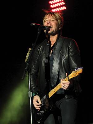 Keith Urban headlined Party for a Cause at Linq on April 5.
