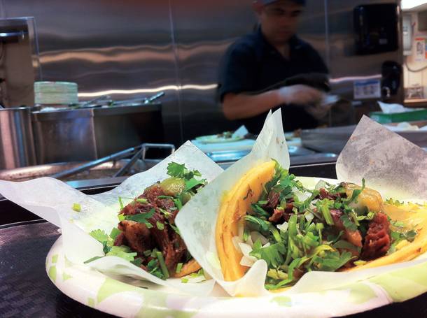 Barbacoa tacos are a standout protein selection at the new Taco Y Taco.
