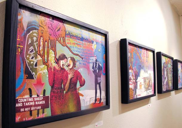 Through the looking glass: Just Make Me Pretty runs through May 14 at TastySpace.
