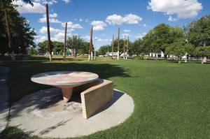 Huntridge Circle Park was shut down in 2006 by the city because of safety issues involving the homeless, but was reopened in 2011.