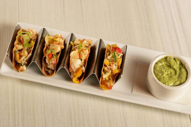 The untouchable appetizer: Fix's lobster tacos.