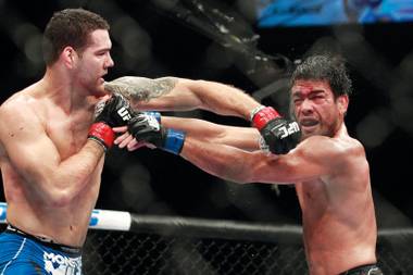 His body may have taken a pounding in their five-round match, but Chris Weidman looked mighty impressive in his victory over Lyoto Machida at UFC 175.