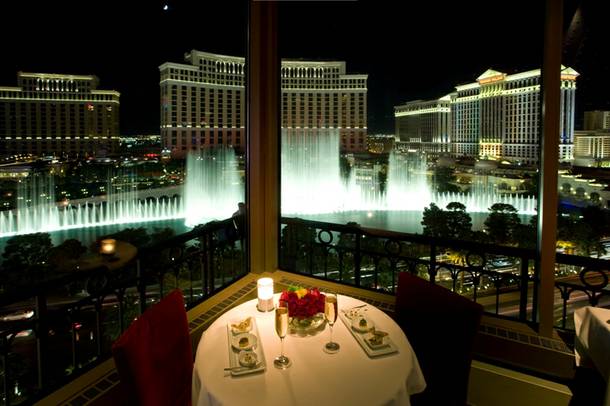 Eiffel Tower Restaurant remains one of the most romantic destinations on the Strip.