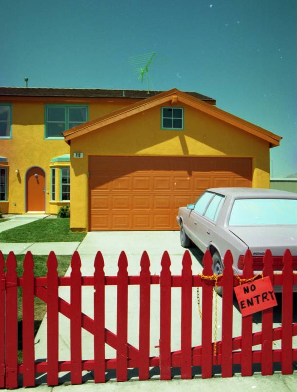 Las Vegas got a life-size replica of The Simpsons family residence in 1997. The home has since been painted in a more more subtle color scheme.