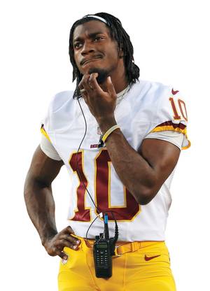 A puzzlement: How does RGIII feel about his team's controversial name? So far, he hasn't said.