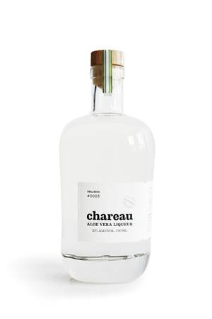 Chareau is made with aloe vera, eau-de-vie, cucumber, muskmelon, lemon peel, spearmint and sugar.