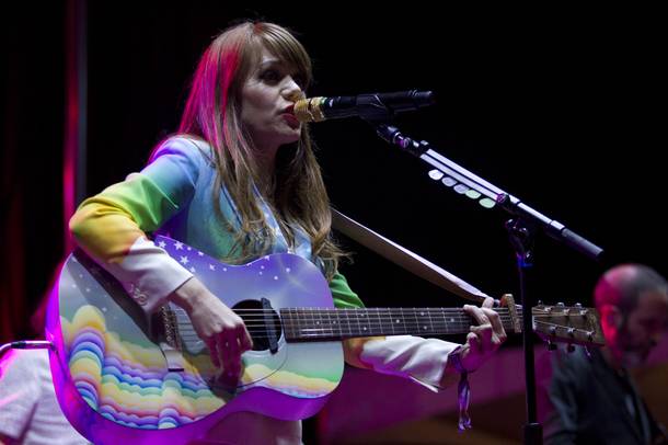 Jenny Lewis performs at Life is Beautiful on October 24, 2014 in downtown Las Vegas.