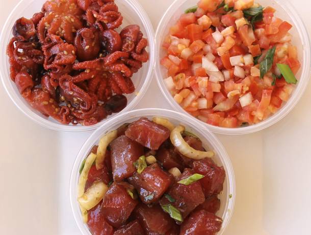 Get a little bit of everything at Poke Express.