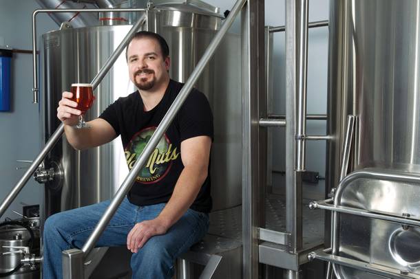 Hop Nuts owner and head brewer Kevin Holder