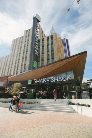 The new Shake Shack at New York-New York.