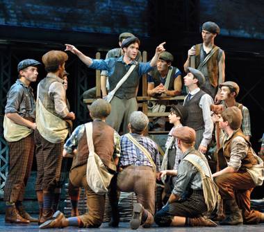 Newsies is at the Smith Center March 17-22.