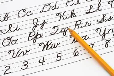 Do you remember how to write a Q in cursive? Neither do we.