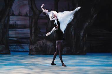 Beauty and pain: Giselle lands at Reynolds Hall.