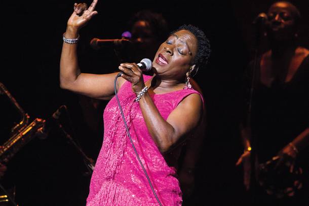 Sharon Jones and the Dap Kings shook the crowd to its core at the Pearl June 9.