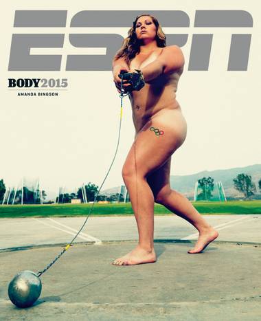 "I think it’s important to show that athletes come in all shapes and sizes.”