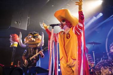 Where else could a bunch of dudes dress up as McDonald’s characters and sing Black Sabbath covers about hamburgers and make money doing it?