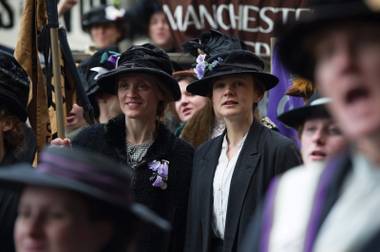 As its title suggests, the film tells the story of the battle to secure women the vote.