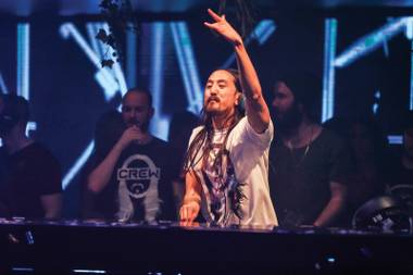 The DJ talks his Steve Aoki Charitable Fund, moving into his Henderson home and more.