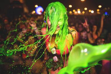 Get covered in color and drenched in sound, with beats by Zeds Dead and more.