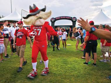 Under fire: Some UNLV students are calling for Hey Reb’s removal.