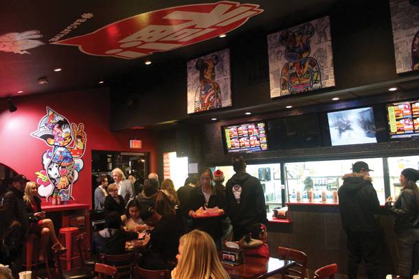 Fukuburger celebrated the grand opening of its Chinatown brick-and-mortar space December 3.