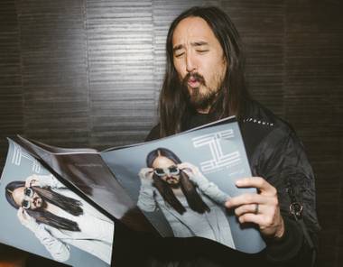 Steve Aoki wrecked Omnia to open CES Week in Las Vegas. We were there.