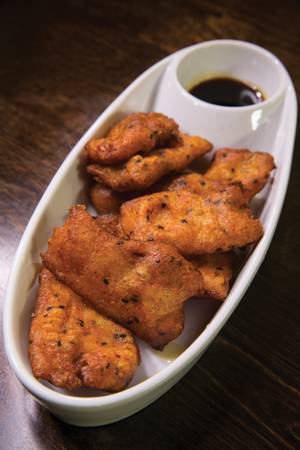Fish N Bowl's bacon tempura