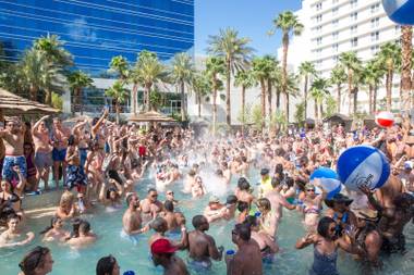The Hard Rock pool party reopens in March with a grand opening in April.