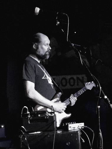 Built to Spill’s Doug Martsch, Tuesday night at the Bunkhouse.