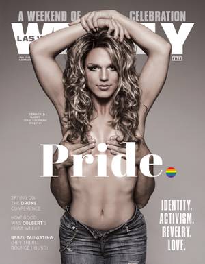 Derrick Barry graced the cover of the <em>Weekly</em>'s Pride Issue in September 2015.
