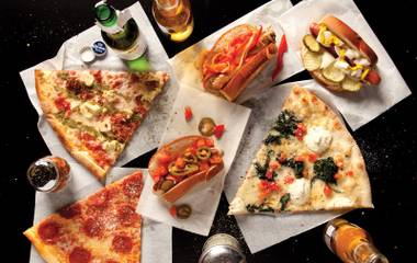 Partying at Hard Rock Hotel? No need to walk down the street for a post-club slice.