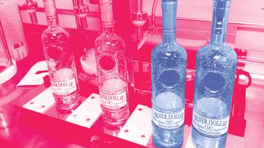 Nevada H&C Distilling Co.’s Silver Dollar Vodka could be released this month.