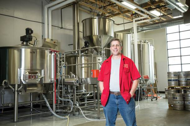 Brewer Richard Lovelady at his Water Street operation.