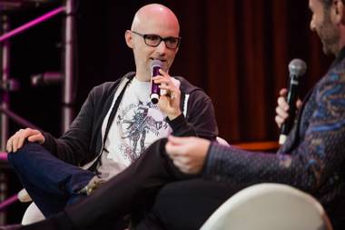 Moby delivers one of EDMbiz 2016’s keynotes at Caesars Palace June 16.