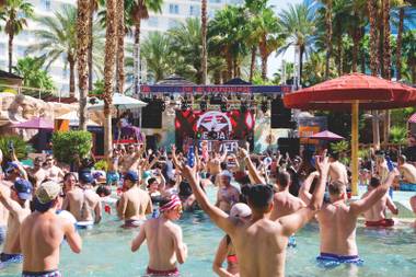 Dee Jay Silver kicked off Independence Day weekend at Rehab at Hard Rock Hotel.